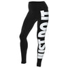LEGGINGS NIKE PRO PANTA DONNA WOMEN NERO JUST DO IT - TOP LEVEL SPORT