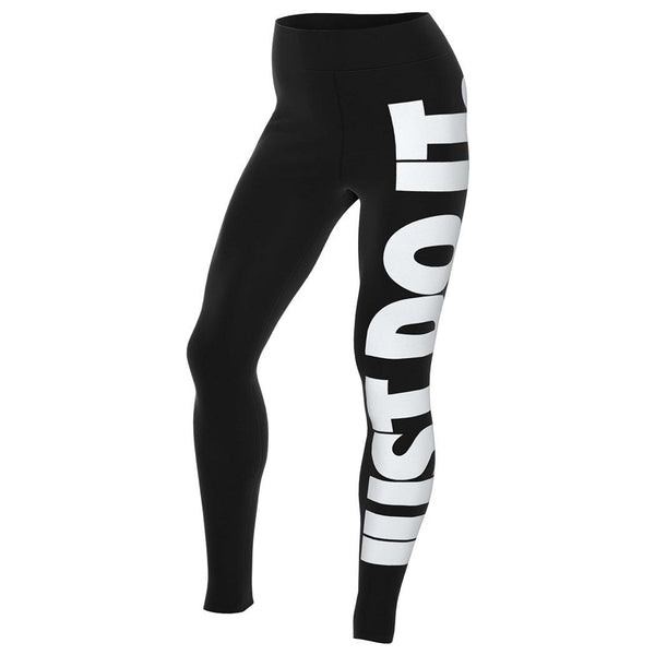 LEGGINGS NIKE PRO PANTA DONNA WOMEN NERO JUST DO IT - TOP LEVEL SPORT