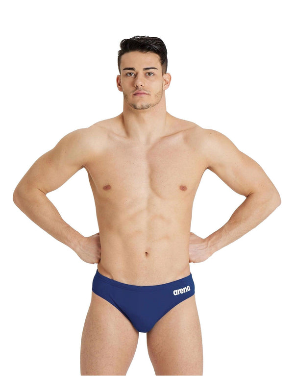 COSTUME ARENA UOMO SLIP NUOTO PISCINA SOLID BRIEF - TOP LEVEL SPORT