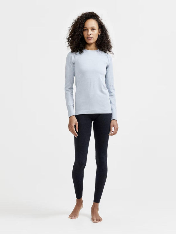 PANTALONI TERMICI CRAFT DONNA CORE DRY ACTIVE COMFORT NERI - TOP LEVEL SPORT