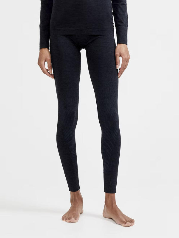 PANTALONI TERMICI CRAFT DONNA CORE DRY ACTIVE COMFORT NERI - TOP LEVEL SPORT