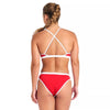COSTUME BIKINI ARENA 2 PEZZI A FASCIA DONNA PISCINA NUOTO NERO - TOP LEVEL SPORT