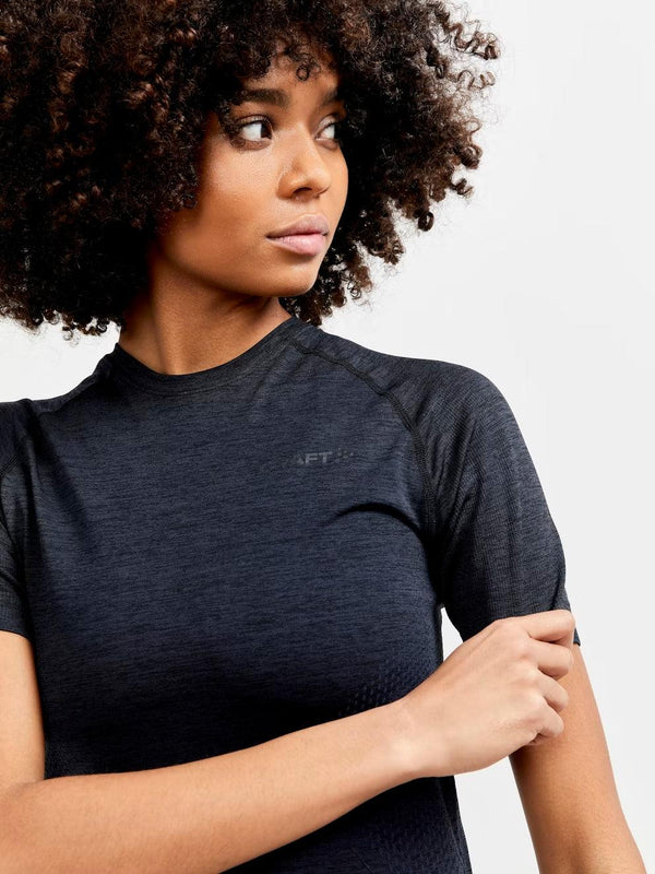 MAGLIA TERMICA CRAFT DONNA MANICA CORTA CORE DRY ACTIVE COMFORT - TOP LEVEL SPORT
