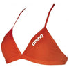 COSTUME BIKINI ARENA 2 PEZZI TRIANGOLO DONNA PISCINA NUOTO ROSSO - TOP LEVEL SPORT