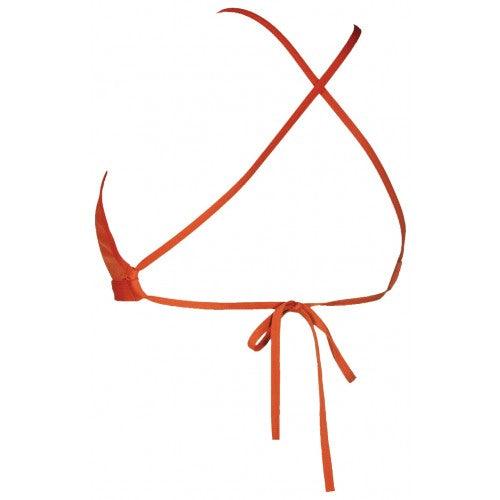 COSTUME BIKINI ARENA 2 PEZZI TRIANGOLO DONNA PISCINA NUOTO ROSSO - TOP LEVEL SPORT