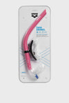 TUBO FRONTALE ARENA SWIM SNORKEL 3 BOCCAGLIO NUOTO PINNATO ROSA - TOP LEVEL SPORT