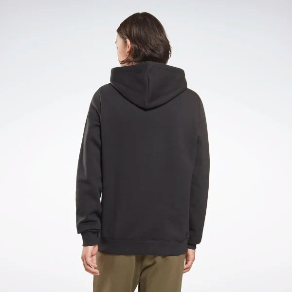 FELPA REEBOK CROSSFIT UOMO CAPPUCCIO TUTA MAN HOODIE NERA - TOP LEVEL SPORT
