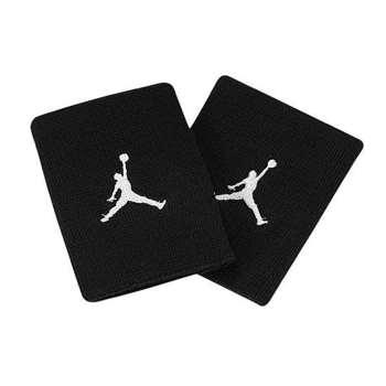 POLSINI NIKE JORDAN 23 SPUGNA DRY FIT SWOOSH WRISTBANDS NERO - TOP LEVEL SPORT
