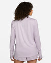 MAGLIA MANICA LUNGA GIACCA RUNNING NIKE OUTDOOR DONNA LILLA - TOP LEVEL SPORT