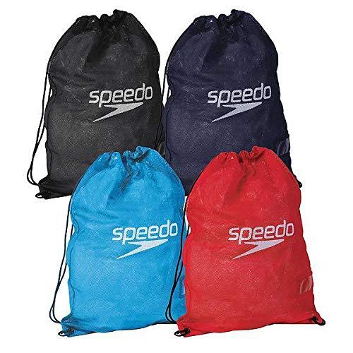 SACCA RETATA SPEEDO BORSA PISCINA TEAM MESH PORTA PINNE NUOTO - TOP LEVEL SPORT