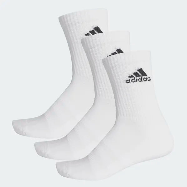 CALZE ADIDAS TRIPLA CUSHIONED SOCKS CALZA CROSSFIT 3 PAIA BIANCA - TOP LEVEL SPORT