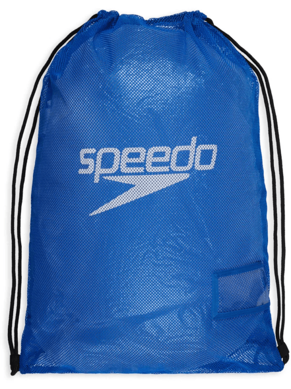 SACCA RETATA SPEEDO BORSA PISCINA TEAM MESH PORTA PINNE NUOTO - TOP LEVEL SPORT