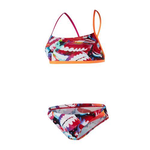 COSTUME BIKINI SPEEDO 2 PEZZI DONNA FASCIA PISCINA NUOTO MOUNTH - TOP LEVEL SPORT