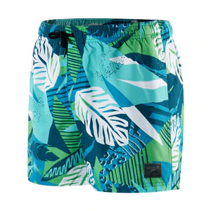 BOXER MARE SPEEDO COSTUME UOMO NUOTO PISCINA COSTUMI VERDE JUNGLE - TOP LEVEL SPORT