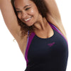 COSTUME PISCINA SPEEDO DONNA INTERO HYPERBOOM NAVY - TOP LEVEL SPORT