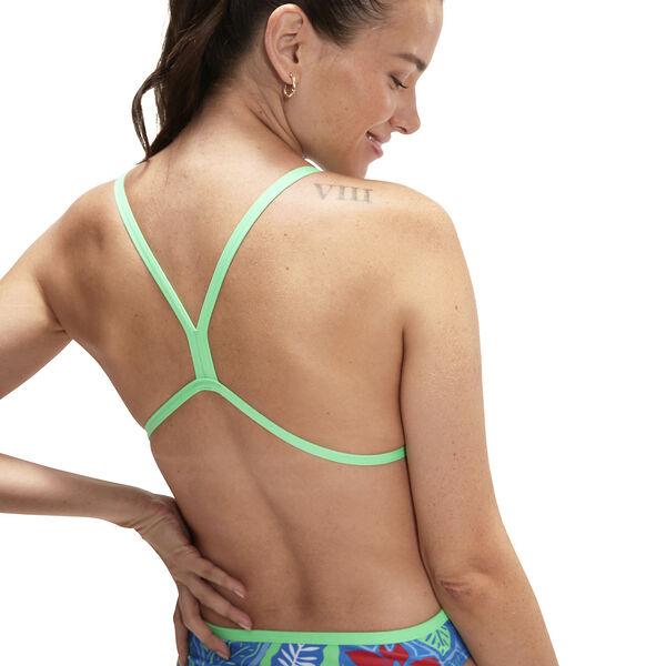COSTUME DONNA PISCINA SPEEDO NUOTO INTERO SPALLINA ALOV FLOWER - TOP LEVEL SPORT