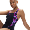 COSTUME DONNA PISCINA SPEEDO NUOTO INTERO FANTASIA HYPERBOOM - TOP LEVEL SPORT