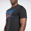 T-SHIRT REEBOK CROSSFIT MAGLIA UOMO WOD CLASSIC LOGO NERA - TOP LEVEL SPORT