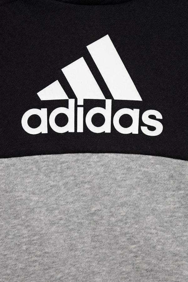 TUTA BIMBO BIMBA ADIDAS BAMBINO JUNIOR HOODIE BIANCO NERA - TOP LEVEL SPORT