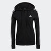 FELPA ADIDAS CON CAPPUCCIO SPORTSWEAR FUTURE ICONS NERA BIANCA - TOP LEVEL SPORT