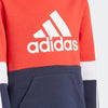 FELPA BIMBO BIMBA ADIDAS JUNIOR RAGAZZO ROSSO BLU - TOP LEVEL SPORT