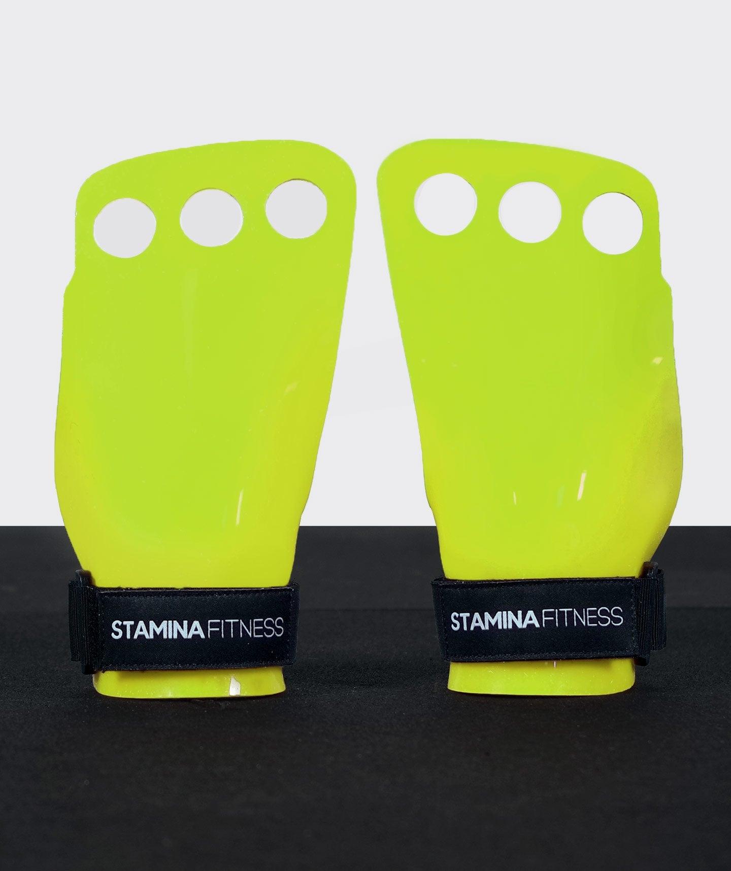 PARACALLI STAMINA FULL COVER ZERO 3 DITA GYMNASTIC GRIP GIALLO - TOP LEVEL SPORT