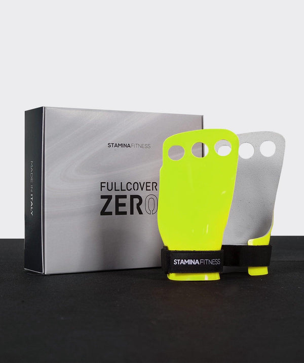 PARACALLI STAMINA FULL COVER ZERO 3 DITA GYMNASTIC GRIP GIALLO - TOP LEVEL SPORT