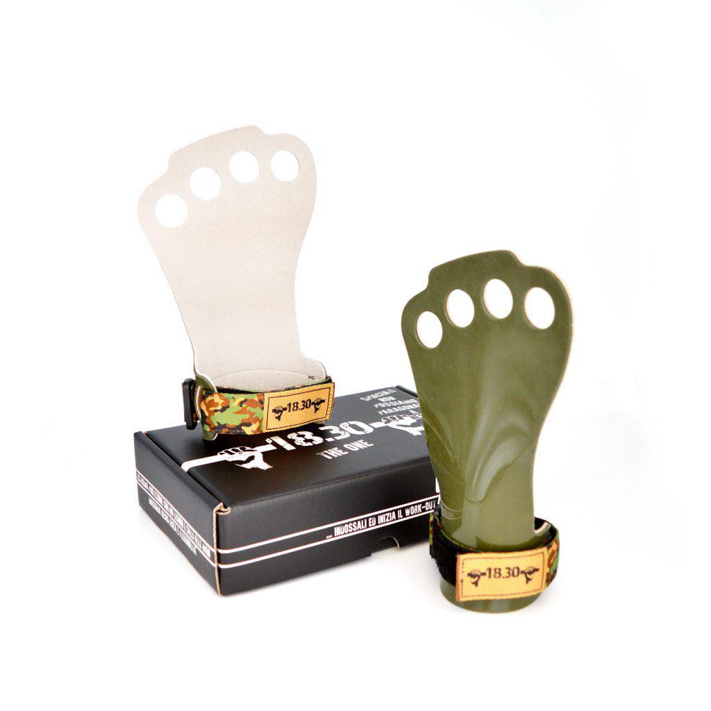 PARACALLI 18.30 CROSSFIT THE ONE 4 DITA GYMNASTIC GRIP VERDE - TOP LEVEL SPORT
