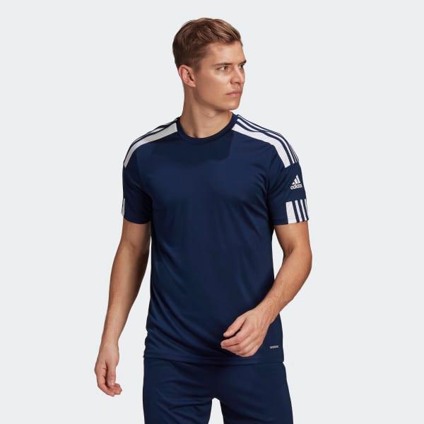 T SHIRT ADIDAS UOMO MAGLIA SPORT FUNCTIONAL TRAINING FITNESS BLU