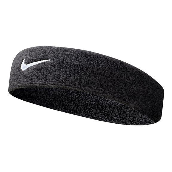FASCIA FRONTE NIKE SPUGNA DRY FIT SWOOSH FASCETTA FASCE TESTA NERA - TOP LEVEL SPORT