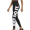 LEGGINGS NIKE PRO PANTA DONNA WOMEN NERO JUST DO IT - TOP LEVEL SPORT