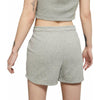 SHORTS NIKE PRO WOMAN PANTALONCINO CORTO PALESTRA DONNA GRIGIO - TOP LEVEL SPORT