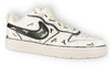 SCARPE NIKE COURT BOROUGH LOW 2 LE SNEAKERS ONE CUSTOM COMICS BLACK - TOP LEVEL SPORT