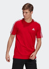 T-SHIRT ADIDAS UOMO MAGLIA FUNCTIONAL TRAINING FITNESS ROSSA - TOP LEVEL SPORT