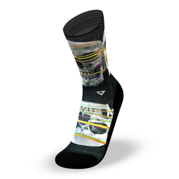 CALZE LITHE X-RAY SKULL CROSSFIT - Altezza metà tibia - RX SOCKS - TOP LEVEL SPORT