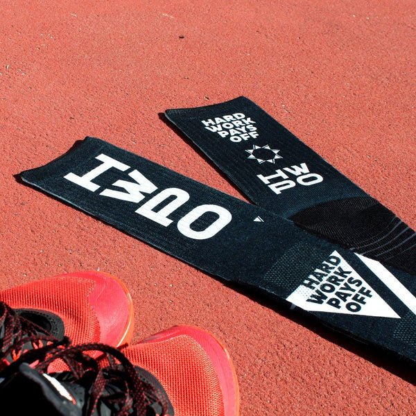CALZE LITHE HWPO CROSSFIT RX SOCKS TRAINING NERA FRASER - TOP LEVEL SPORT