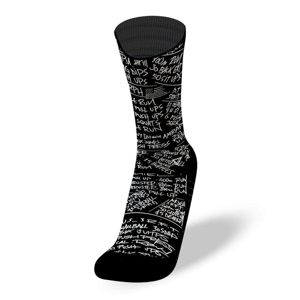 CALZE LITHE HERO WOD CROSSFIT FUNCTIONAL TRAINING RX SOCKS NERA - TOP LEVEL SPORT
