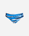 COSTUME ARENA UOMO SLIP NUOTO PISCINA BRIEF BLU AZZURRO BIANCO - TOP LEVEL SPORT