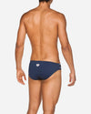 COSTUME ARENA UOMO SLIP NUOTO PISCINA BRIEF BLU AZZURRO BIANCO - TOP LEVEL SPORT
