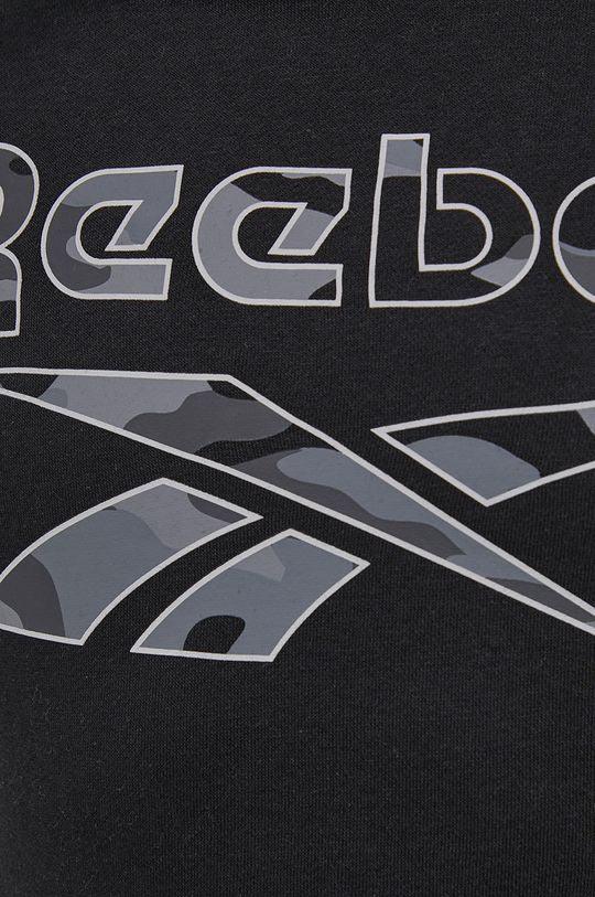 FELPA REEBOK CROSSFIT UOMO CAPPUCCIO TUTA MAN HOODIE NERA - TOP LEVEL SPORT
