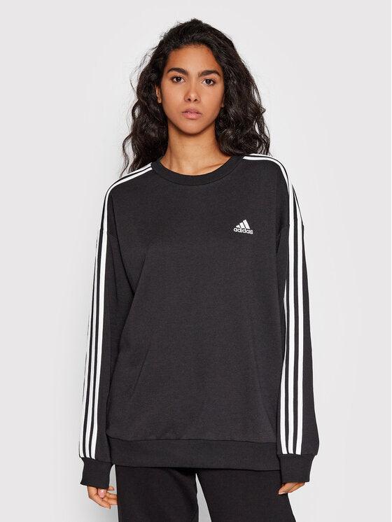 FELPA TUTA DONNA ADIDAS ORIGINALS ESSENTIALS GIACCA NERA - TOP LEVEL SPORT