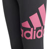 LEGGINGS BIMBA ADIDAS BIG LOGO PANTALONE BAMBINA JUNIOR INFANT - TOP LEVEL SPORT