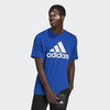 T-SHIRT ADIDAS UOMO MAGLIA TRAINING FITNESS SPORT BLU - TOP LEVEL SPORT