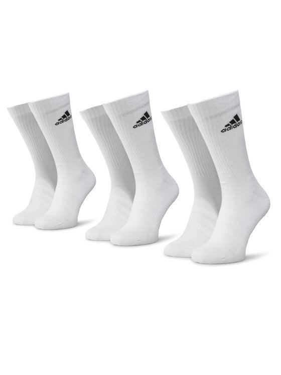 CALZE ADIDAS TRIPLA CUSHIONED SOCKS CALZA CROSSFIT 3 PAIA BIANCA - TOP LEVEL SPORT
