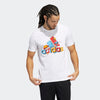 T-SHIRT ADIDAS UOMO MAGLIA TRAINING FITNESS BIANCA COLORS - TOP LEVEL SPORT