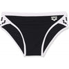 COSTUME ARENA UOMO SLIP NUOTO PISCINA BRIEF STRIPE NERO BIANCO - TOP LEVEL SPORT