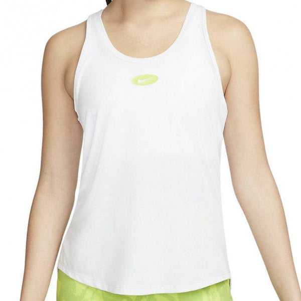 CANOTTA NIKE PRO TANK TOP DRY-FIT DONNA TRAINING BIANCA - TOP LEVEL SPORT