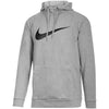 FELPA NIKE DRI-FIT TRAINING CROSSFIT SWOOSH UOMO GRIGIA - TOP LEVEL SPORT