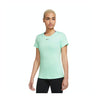 T SHIRT DONNA NIKE DRI-FIT RUN MAGLIA WOMAN RUNNING TEE VERDE - TOP LEVEL SPORT