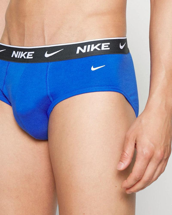 SLIP MUTANDE INTIMO NIKE PRO 2 PAIA SHORT MAN UOMO BLU NERO - TOP LEVEL SPORT